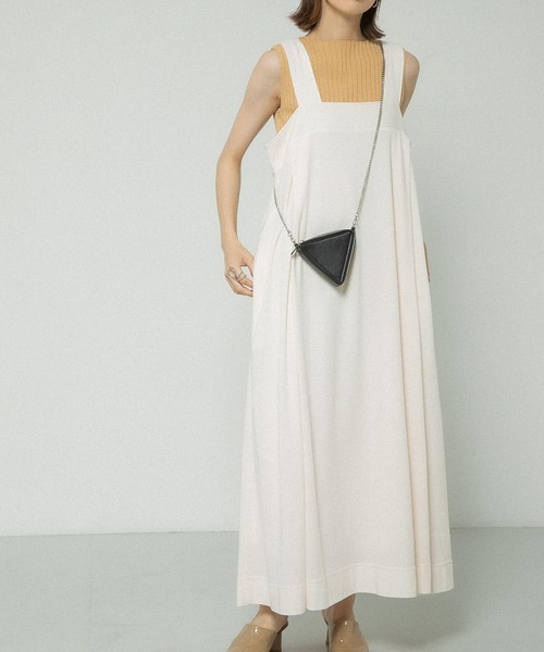 KBF（ケイビーエフ）の「ロングカットワンピース（ワンピース・レディース・ブラック/アイボリー/カーキ・ONE）」の21枚目の写真