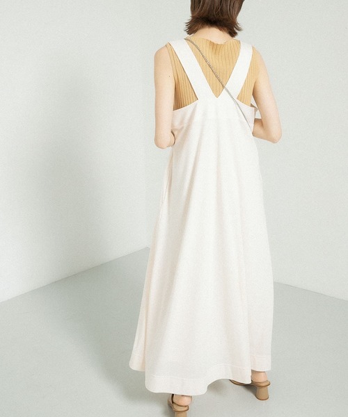 KBF（ケイビーエフ）の「ロングカットワンピース（ワンピース・レディース・ブラック/アイボリー/カーキ・ONE）」の22枚目の写真