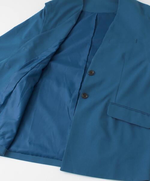 セール】2WAYノーカラージャケット（ノーカラージャケット）｜KBF