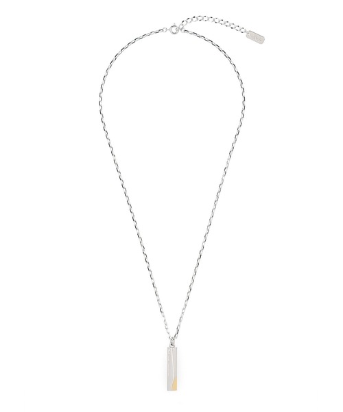 Paul Smith COLLECTION（ポールスミスコレクション）の「カーブデザイン ネックレス / 554801 210（ネックレス・メンズ・シルバー・FREE）」の8枚目の写真