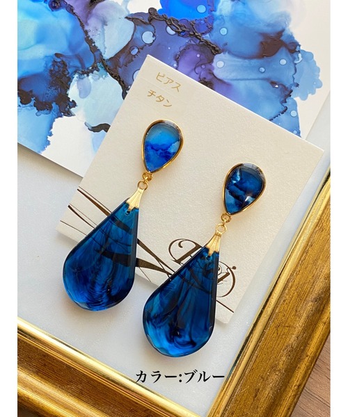 特別な日に Self Portrait クリスタルドロップイヤリング クリスタルドロップイヤリング|ANAYI OFFICIAL ONLINE STORE