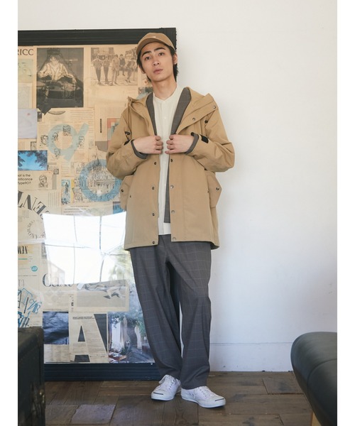 CRAFT STANDARD BOUTIQUE　フード付きマウンテンパーカー CRAFT STANDARD BOUTIQUE - CRAFT STANDARD BOUTIQUE フード付き