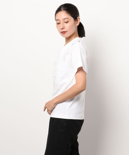 SEE BY CHLOE(シーバイクロエ)の「レーストリムトップス(Tシャツ/カットソー・レディース・ブラック/ホワイト・S/M)」の3枚目の写真