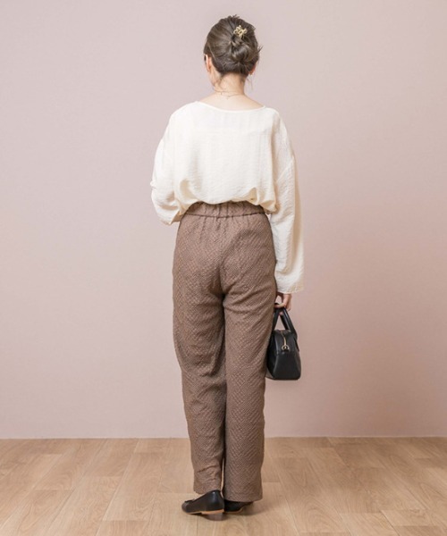 flower(フラワー)の「グレイスレースパンツ(その他パンツ・レディース・ホワイト/ブラウン・FREE)」の17枚目の写真