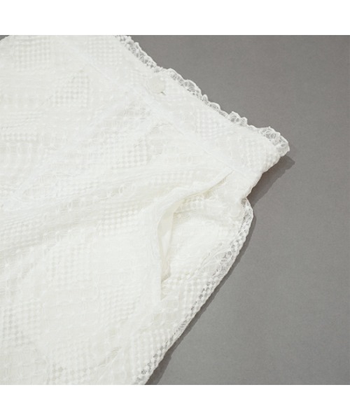 flower(フラワー)の「グレイスレースパンツ(その他パンツ・レディース・ホワイト/ブラウン・FREE)」の5枚目の写真