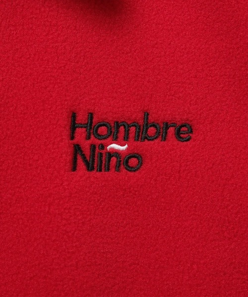 Hombre Nino（オンブレニーニョ）の「Hombre nino FLEECE JACKET (HN0212-JK0005)（ブルゾン・メンズ・ブラック/レッド・MEDIUM/LARGE）」の9枚目の写真