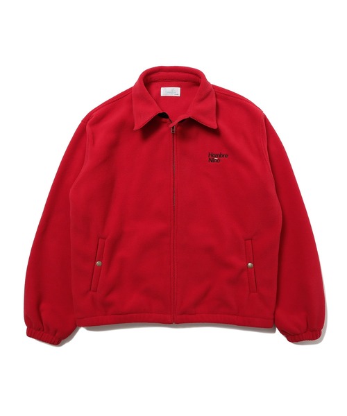 Hombre Nino（オンブレニーニョ）の「Hombre nino FLEECE JACKET (HN0212-JK0005)（ブルゾン・メンズ・ブラック/レッド・MEDIUM/LARGE）」の7枚目の写真