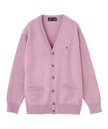 EASTBOY（イーストボーイ）の「ラムウールカーディガン7G（ミルキーグレープ女神） 制服 スクール ニット セール（カーディガン/ボレロ・キッズ）」