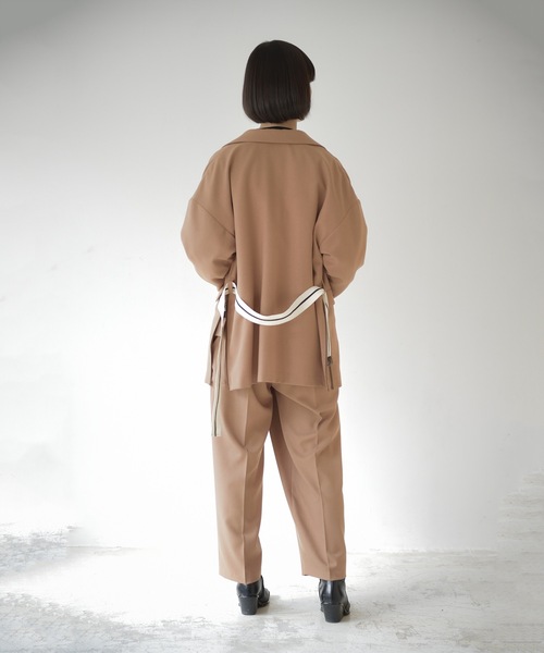 La SRIC（ラスリック）の「La SRIC / アシメテーパードPT【セットアップ可】（その他パンツ・レディース・カーキ/キャメル/ブラック・MEDIUM）」の17枚目の写真