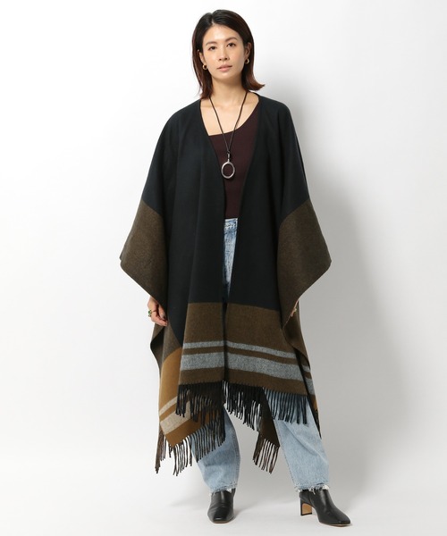 BABYLONE（バビロン）の「BABYLONE / ビックチェックポンチョ