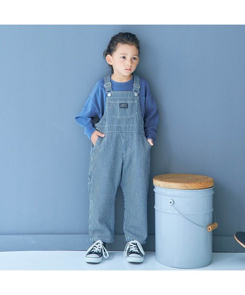 BREEZE（ブリーズ）の「WEB限定 製品染めビックロゴロンＴシャツ（Tシャツ/カットソー・キッズ・チャコール/アイボリー/ピンク/イエロー/ブルー/グリーン・110/140/80/90/100/130/120）」の7枚目の写真