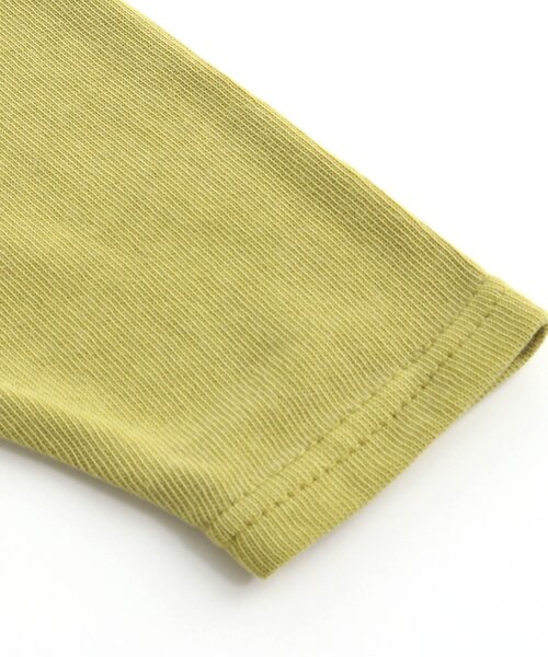 BREEZE（ブリーズ）の「WEB限定 製品染めビックロゴロンＴシャツ（Tシャツ/カットソー・キッズ・チャコール/アイボリー/ピンク/イエロー/ブルー/グリーン・110/140/80/90/100/130/120）」の22枚目の写真