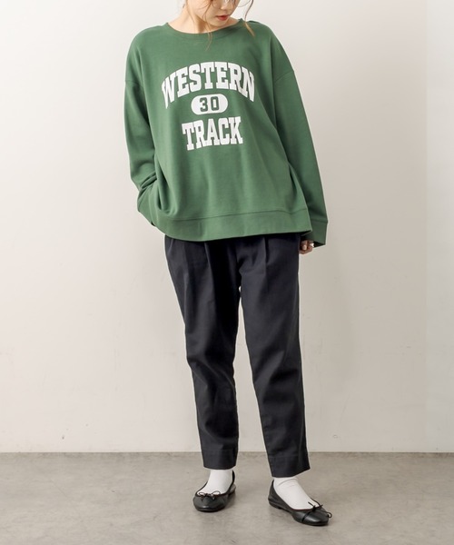 PUAL CE CIN（ピュアルセシン）の「綿麻ストレッチテーパードパンツ（その他パンツ・レディース・アイボリー/ブラック/グレー/ベージュ・FREE）」の15枚目の写真