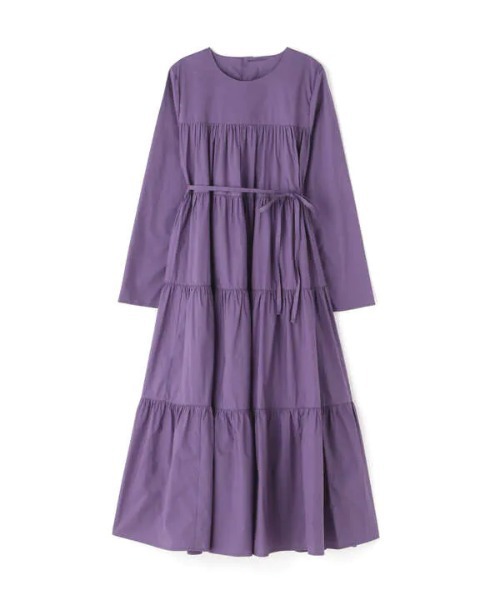 N.（N. Natural Beauty Basic）（エヌエヌナチュラルビューティーベーシック）の「ティアード長袖ワンピース（ワンピース・レディース・ブラック/イエロー/ブルー/ブラウン・MEDIUM）」の20枚目の写真