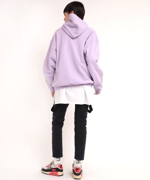 RNA（アールエヌエー）の「M1791 ガレージボクサープリントパーカー（パーカー・レディース・ブラック/モスグリーン/ラベンダー・MEDIUM）」の10枚目の写真