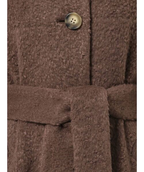 MURUA（ムルーア）の「ビッグカラーマキシコート（ステンカラーコート・レディース・パープル/ブラウン・1/2）」の19枚目の写真