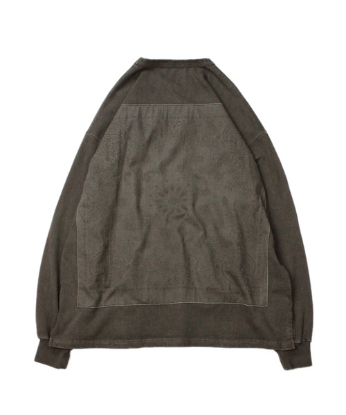 HAV-A-HANK（ハバハンク ）の「Universal Style Wear×HAV-A-HANK ハバハンク ロンT（Tシャツ/カットソー・メンズ・グレー/ホワイト/ワイン/ブラック/バーガンディー/カーキ・X-LARGE/MEDIUM/LARGE）」の20枚目の写真