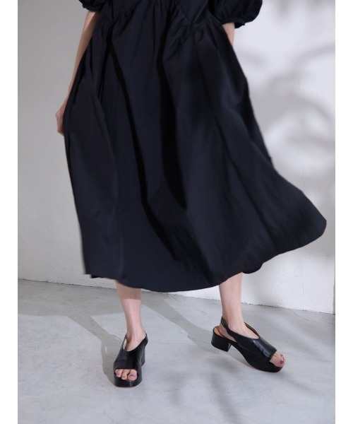 Ayla（アイラ）の「platform sandals（サンダル・レディース・ブラウン/ブラック・23/23.5/24/24.5/25）」の9枚目の写真