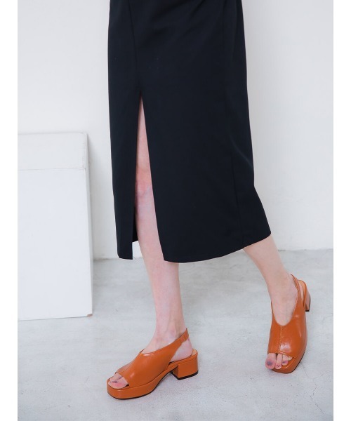 Ayla（アイラ）の「platform sandals（サンダル・レディース・ブラウン/ブラック・23/23.5/24/24.5/25）」の8枚目の写真