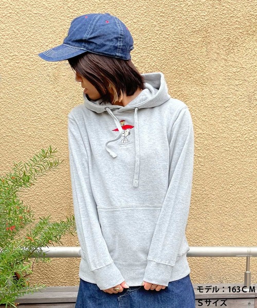 SNOOPY×OLD BETTY'S(スヌーピーカケルオールドベティーズ)の「SNP Embroidery Sweat Parka(パーカー・レディース・ブラック系その他/グレー/ホワイト/ブラック/グレー系その他/グレー系その他2/ホワイト系その他/ブラック系その他2/ホワイト系その他2/ブラック系その他3/グレー系その他4/グレー系その他3/ホワイト系その他3/ブラック系その他4/ホワイト系その他4/グレー系その他5/ホワイト系その他5/ブラック系その他5・M/S)」の14枚目の写真