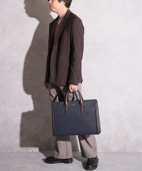 TAKEO KIKUCHI（タケオキクチ）の「【TAKEO KIKUCHI /タケオキクチ】 スパーダ B4 ビジネスバッグ（ビジネスバッグ・メンズ・ブラック/ネイビー・FREE）」の18枚目の写真