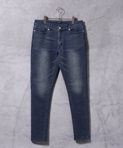 roshell（ロシェル）の「【暖かい・スリム・伸びる】裏起毛 ストレッチ スリムパンツ（その他パンツ・メンズ・ホワイト/ブラック/ベージュ/ネイビー/グレー/インディゴブルー/ライトインディゴブルー/ワンウォッシュ/グレイッシュベージュ/ブラウン/ブルー系その他・SMALL/MEDIUM/LARGE/X-LARGE）」の19枚目の写真