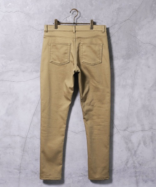 roshell（ロシェル）の「【暖かい・スリム・伸びる】裏起毛 ストレッチ スリムパンツ（その他パンツ・メンズ・ホワイト/ブラック/ベージュ/ネイビー/グレー/インディゴブルー/ライトインディゴブルー/ワンウォッシュ/グレイッシュベージュ/ブラウン/ブルー系その他・SMALL/MEDIUM/LARGE/X-LARGE）」の20枚目の写真