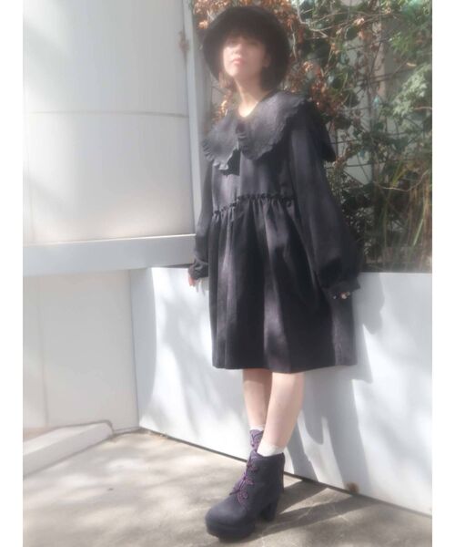 merry jenny（メリージェニー）の「チャイナブーツ（ブーツ・レディース・ブラック/ベージュ/ブルー・MEDIUM/LARGE）」の21枚目の写真