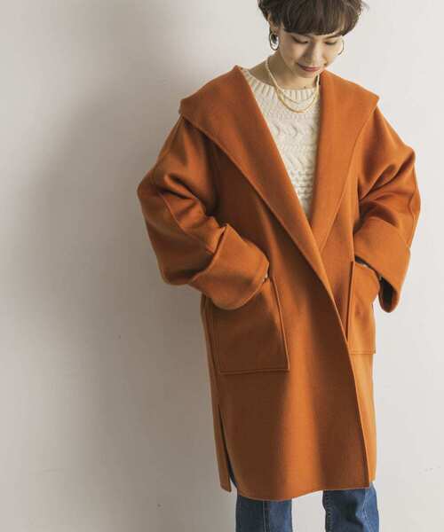 URBAN RESEARCH（アーバンリサーチ）の「リバーフードコート（その他アウター・レディース・ミント/ベージュ系その他/オレンジ系その他・38/36）」の20枚目の写真