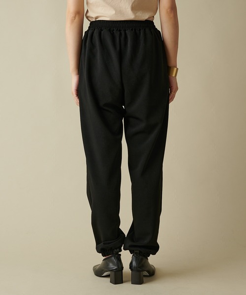 Omekashi（オメカシ）の「ジャージジョガーパンツ（スウェットパンツ・レディース・ブラック/アイボリー/オフホワイト・FREE）」の18枚目の写真