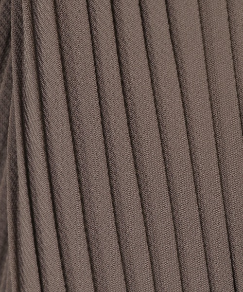 ikka(イッカ)の「プリーツタイ付きブラウス(シャツ/ブラウス・レディース・オフホワイト/チャコールグレー・M/L)」の19枚目の写真