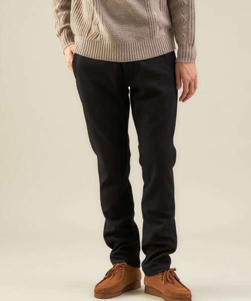 green label relaxing（グリーンレーベルリラクシング）の「BALLIS アーバンスリムフィット チノパンツ（チノパンツ・メンズ・ブラック・L/XL/M/S/XXL）」の7枚目の写真