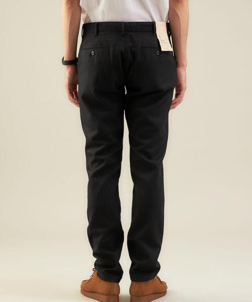 green label relaxing（グリーンレーベルリラクシング）の「BALLIS アーバンスリムフィット チノパンツ（チノパンツ・メンズ・ブラック・L/XL/M/S/XXL）」の3枚目の写真