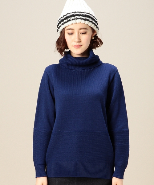 BEAUTY&YOUTH UNITED ARROWS（ビューティーアンドユースユナイテッドアローズ）の「BYBC 7G タートルネックプルオーバー◆（ニット/セーター・レディース・グレー/ブラウン/ロイヤルブルー・フリー）」の5枚目の写真