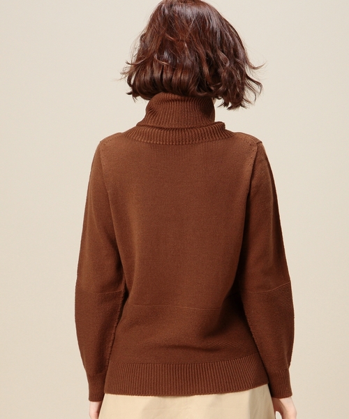 BEAUTY&YOUTH UNITED ARROWS（ビューティーアンドユースユナイテッドアローズ）の「BYBC 7G タートルネックプルオーバー◆（ニット/セーター・レディース・グレー/ブラウン/ロイヤルブルー・フリー）」の13枚目の写真