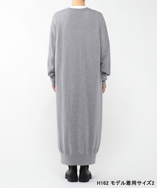 N.O.R.C（ノーク）の「ディープＶネックニットワンピース（ワンピース・レディース・ライトグレー/ブラック/トップグレー/ブラウン・S/M）」の18枚目の写真