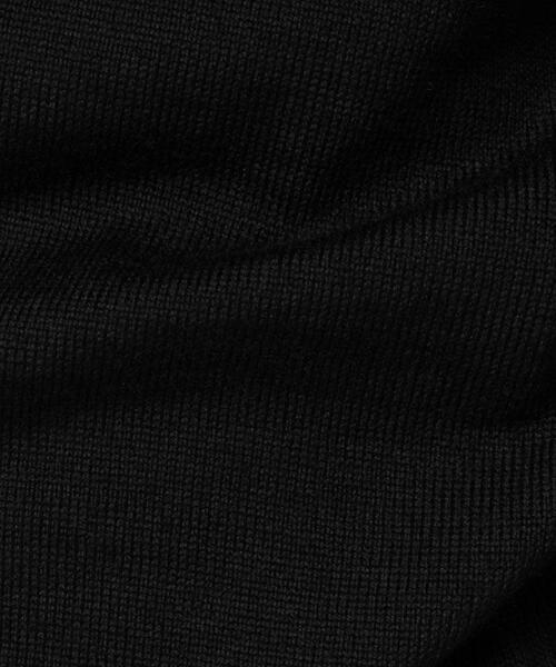 agnes b.（アニエスベー）の「LP72 PULL ウールニットプルオーバー（ニット/セーター・レディース・ブラック・1/2/3）」の6枚目の写真