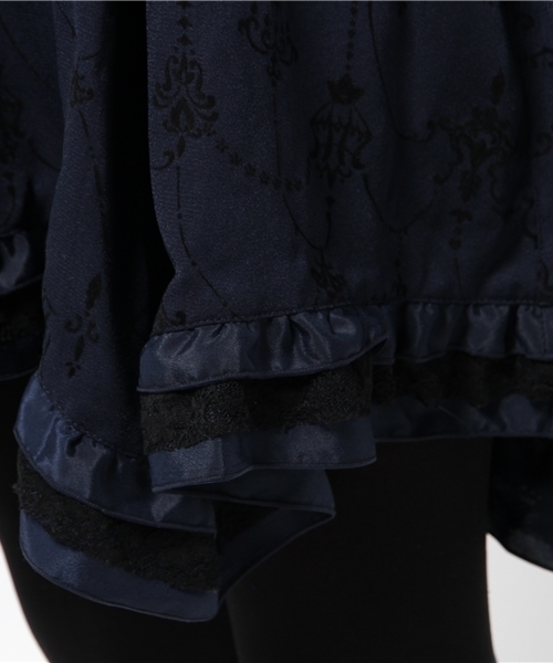 axes femme（アクシーズファム）の「フロッキー２ｗａｙｓｋ（スカート・レディース・ピンク/ネイビー/ダークグリーン・MEDIUM）」の7枚目の写真