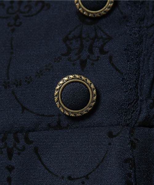 axes femme（アクシーズファム）の「フロッキー２ｗａｙｓｋ（スカート・レディース・ピンク/ネイビー/ダークグリーン・MEDIUM）」の8枚目の写真