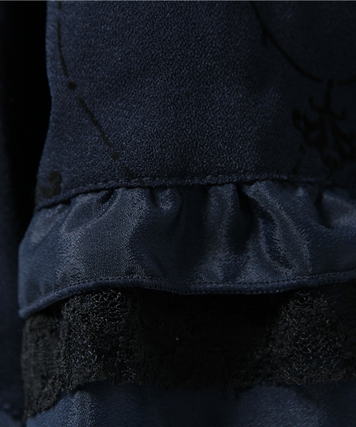 axes femme（アクシーズファム）の「フロッキー２ｗａｙｓｋ（スカート・レディース・ピンク/ネイビー/ダークグリーン・MEDIUM）」の13枚目の写真