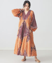 ⭐fujiko sara mallika　ブロックドレス sara mallika（サラ マリカ）の「Saramallika / ブロック