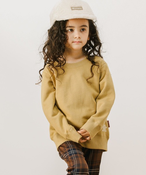 COLEMAN（コールマン）の「[KIDS]【Coleman(コールマン)】別注ロゴプリントスウェット（スウェット・キッズ・カーキ/マスタード・110cm/120cm/130cm/140cm）」の5枚目の写真