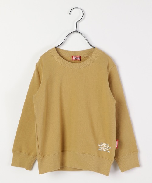 COLEMAN（コールマン）の「[KIDS]【Coleman(コールマン)】別注ロゴプリントスウェット（スウェット・キッズ・カーキ/マスタード・110cm/120cm/130cm/140cm）」の8枚目の写真