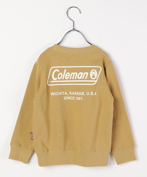 COLEMAN（コールマン）の「[KIDS]【Coleman(コールマン)】別注ロゴプリントスウェット（スウェット・キッズ・カーキ/マスタード・110cm/120cm/130cm/140cm）」の9枚目の写真