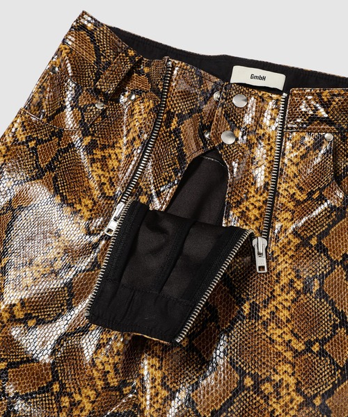 GmbH(ゲーエムベーハー)の「Woven HIGH WAISTED TROUSERS W EXPOSED DOUBLE(その他パンツ・メンズ・オレンジ・34/32)」の2枚目の写真