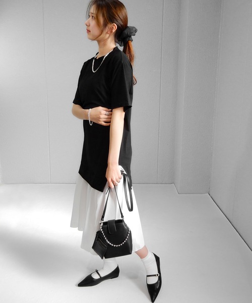 alala（アララ）の「メリージェーンポインテッドフラット（パンプス・レディース・シルバー/ブラック/ゴールド/ベージュ/カーキ・M/LL/S/L）」の18枚目の写真