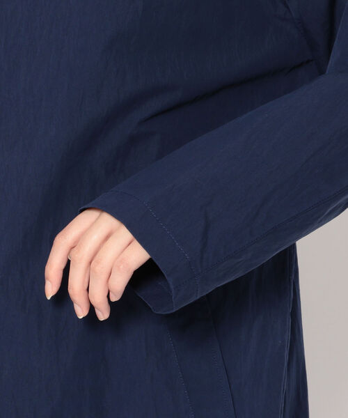 MANASTASH(マナスタッシュ)の「MANASTASH/マナスタッシュ W's WORK FIELD COAT ウィメンズワークフィールドコート 7222012(ステンカラーコート・レディース・ベージュ/ネイビー/ブラック・MEDIUM)」の7枚目の写真