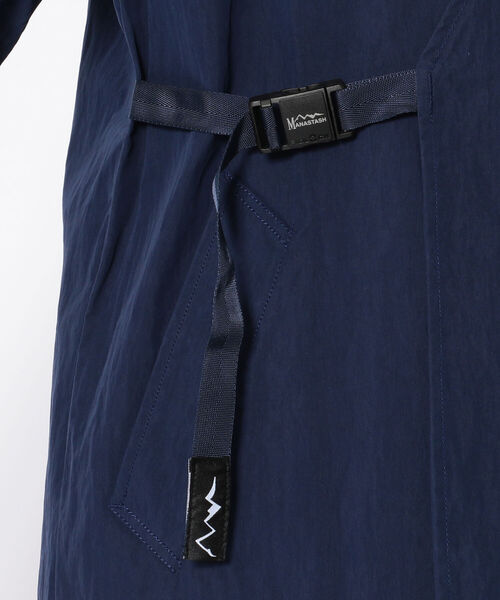 MANASTASH(マナスタッシュ)の「MANASTASH/マナスタッシュ W's WORK FIELD COAT ウィメンズワークフィールドコート 7222012(ステンカラーコート・レディース・ベージュ/ネイビー/ブラック・MEDIUM)」の8枚目の写真