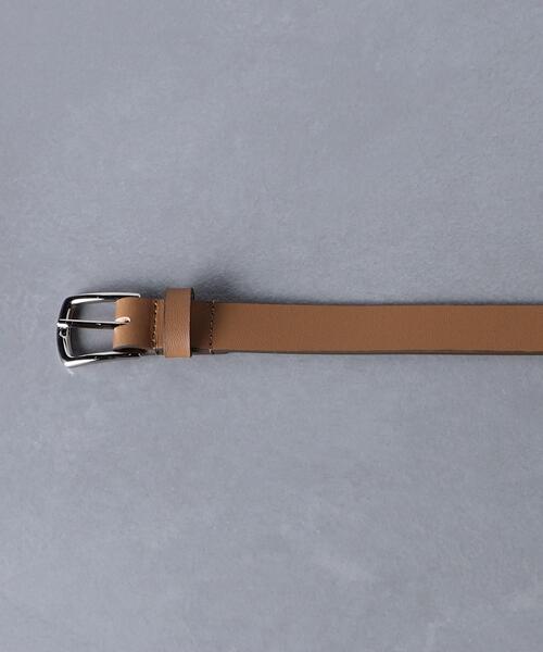 UNITED ARROWS（ユナイテッドアローズ）の「＜UNITED ARROWS＞PLAIN 20MM ベルト（ベルト・レディース・ブラック/ブラウン・75cm/85cm）」の5枚目の写真