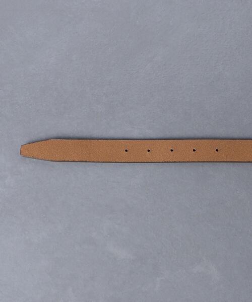 UNITED ARROWS（ユナイテッドアローズ）の「＜UNITED ARROWS＞PLAIN 20MM ベルト（ベルト・レディース・ブラック/ブラウン・75cm/85cm）」の6枚目の写真